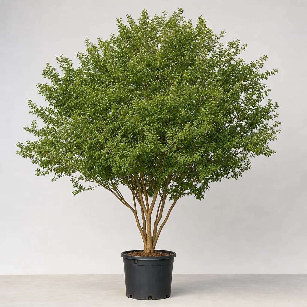 Lagerstroemia indica Dynamite Crape Myrtle (Lagerstroemia indica Dynamite Crape Myrtle)