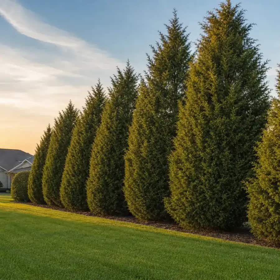 Eastern Redcedar (Juniperus virginiana) — mature, planted