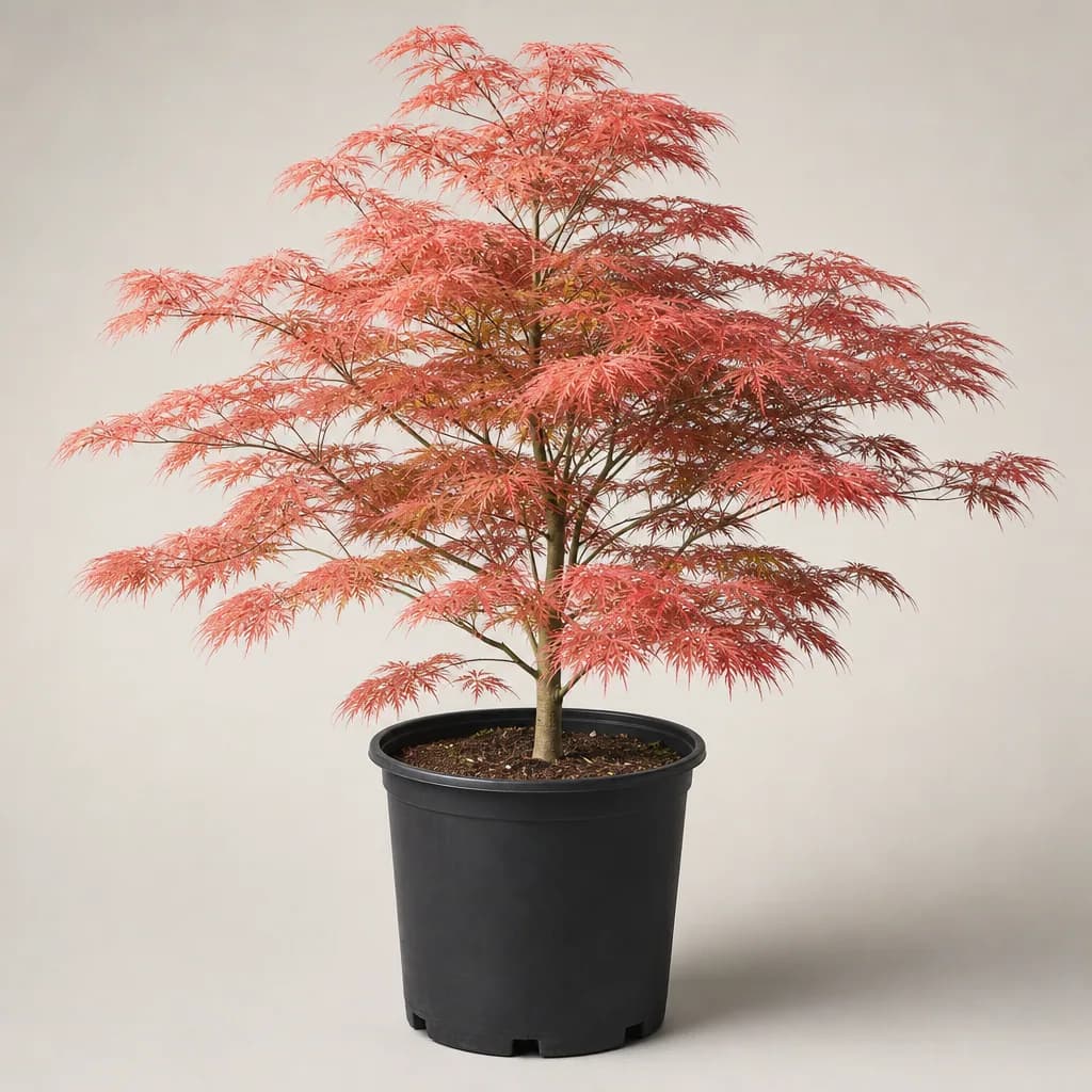 Sangokaku Coral Bark Japanese Maple (Acer palmatum) for sale