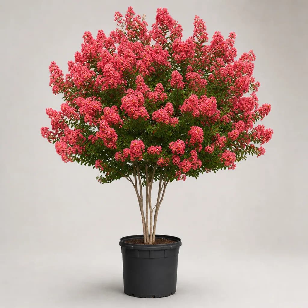 Thunderstruck Coral Boom Crape Myrtle (Lagerstroemia x) for sale